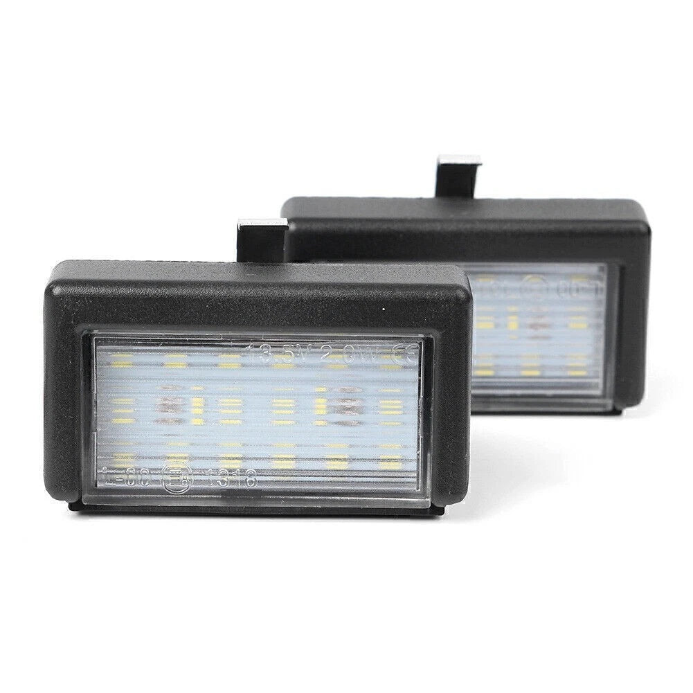 2X LED License Plate Light for Benz ML W164/X164 (2006–2015)