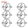 Set of 6 Carburetor Bowl Gaskets for Nikki Briggs & Stratton (N/A) 698781 796184 799727