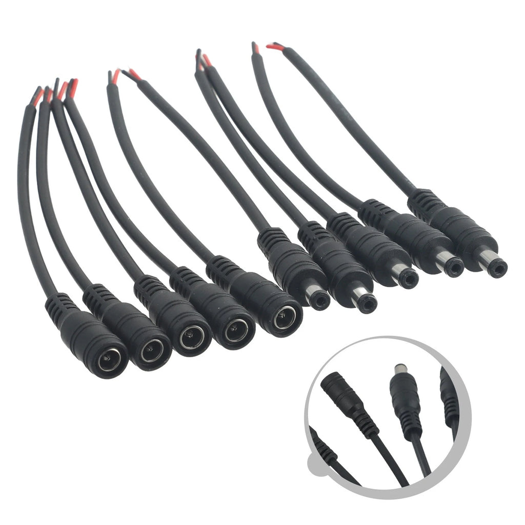 Dc Power Cord Connector 5.5x2.1mm for Universal Applications (60W)