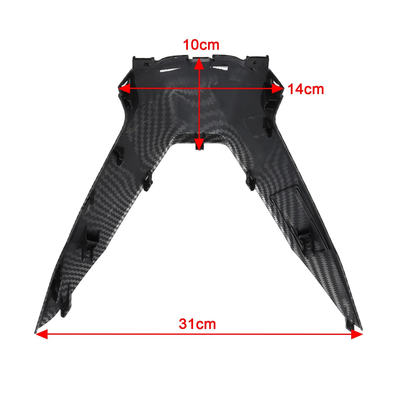 Handlebar Driver Upper Cover Fairings for Honda ADV 160 (2023–2024) Carbon