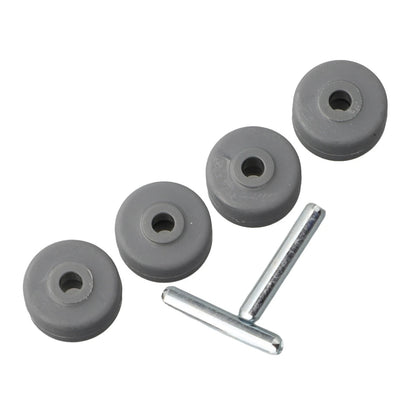 Set of 4 Front Wheels & 2-Axis Replace Kit for Shark NV350/NV351
