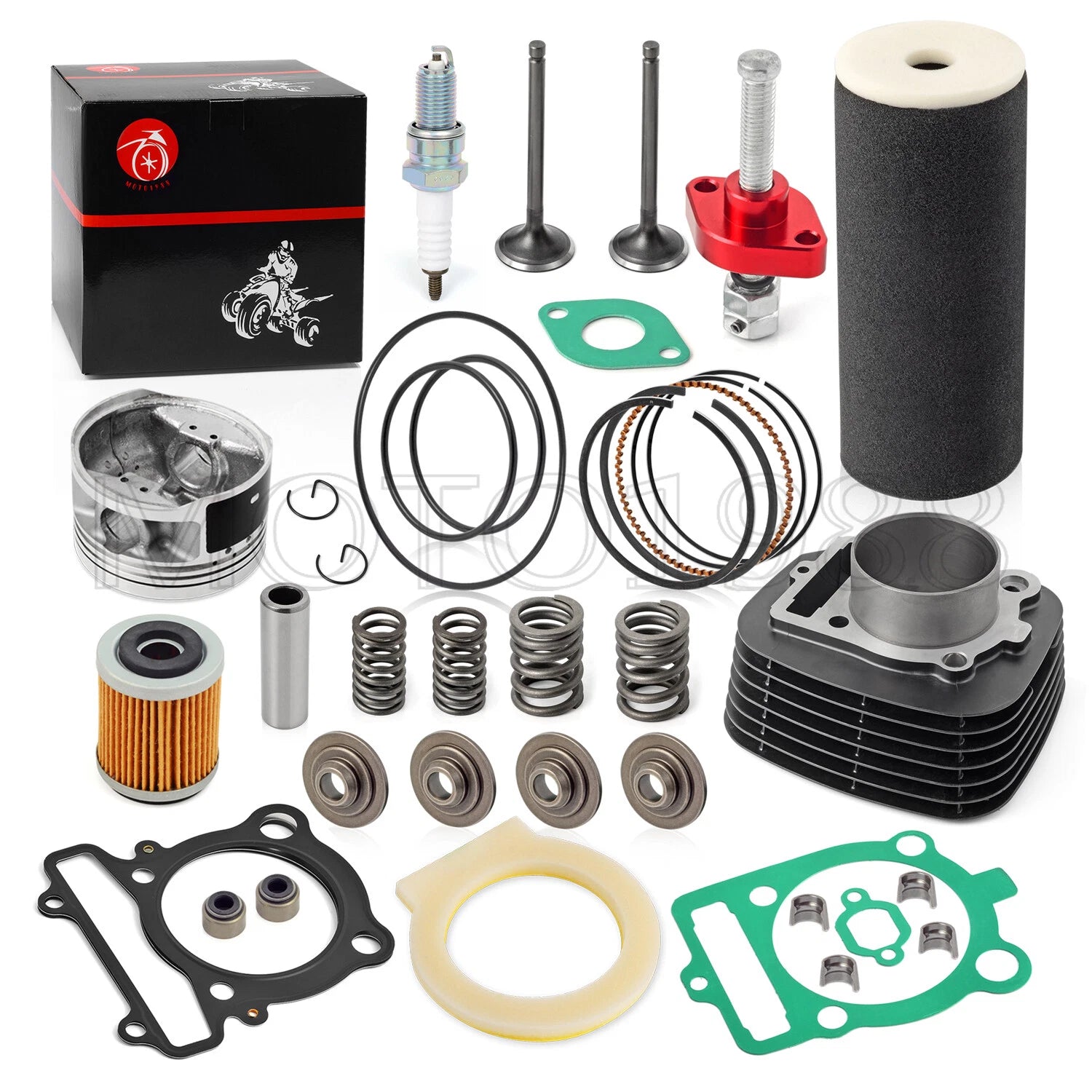 Top End Kit for Yamaha Raptor 350 (2004–2011) - Cylinder, Piston, Valve, Air Filter