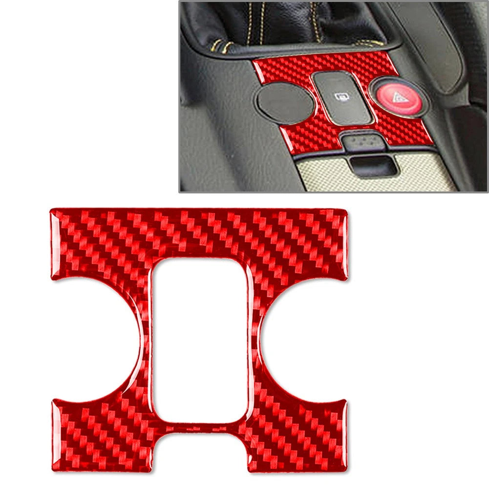 Interior Trim for Honda S2000 (2004–2009) - Hazard Warning Light Buttons, Red