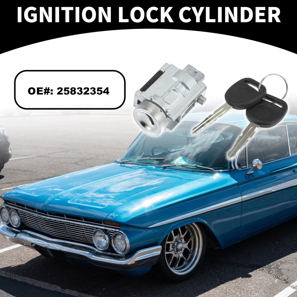 Ignition Lock Cylinder Replacement for Chevrolet Impala Malibu Monte Carlo (2000–2006)