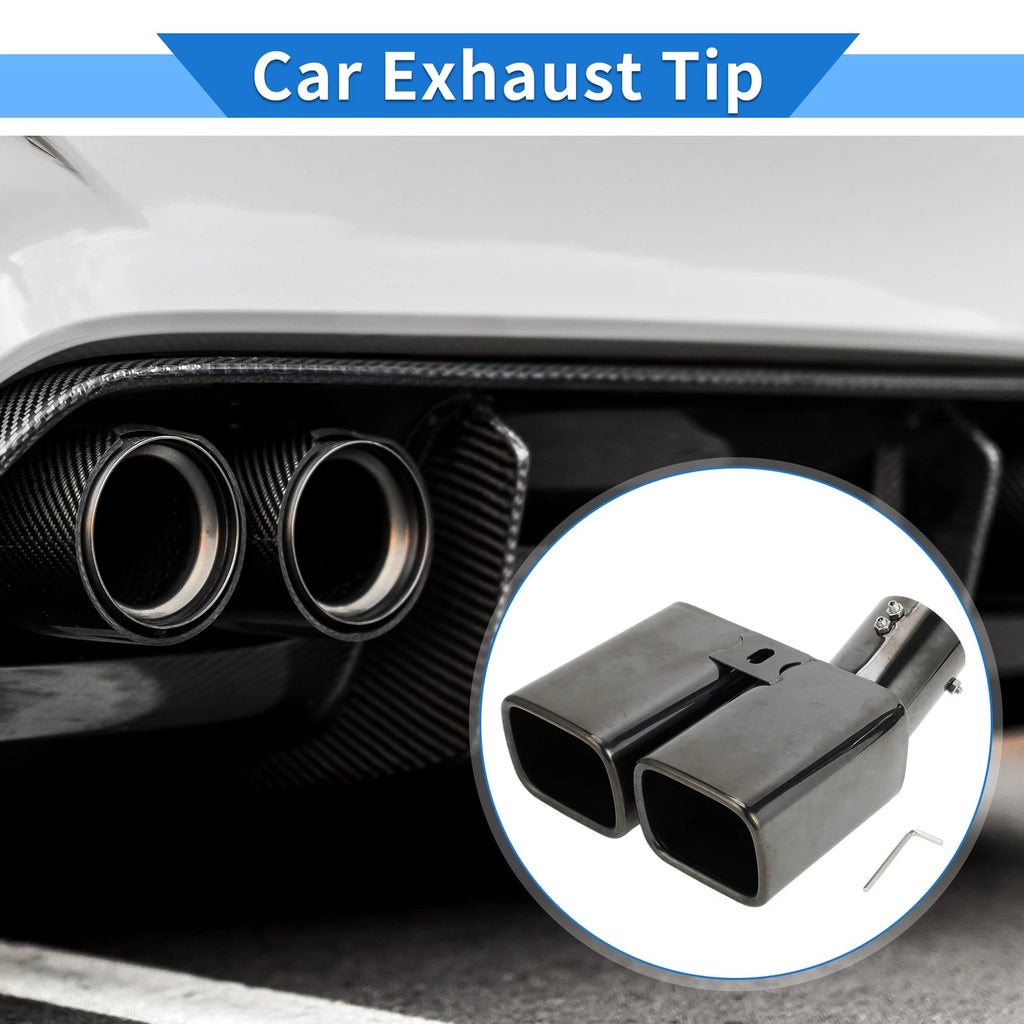 2.4 Inch Dual Exhaust Tip for Toyota Alphard Vellfire (2008–2019)