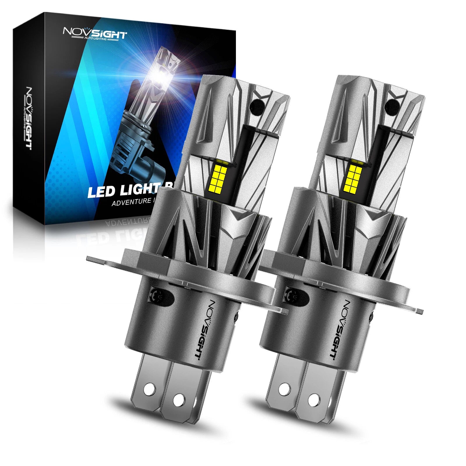 H4 LED Headlight Bulbs Kit for