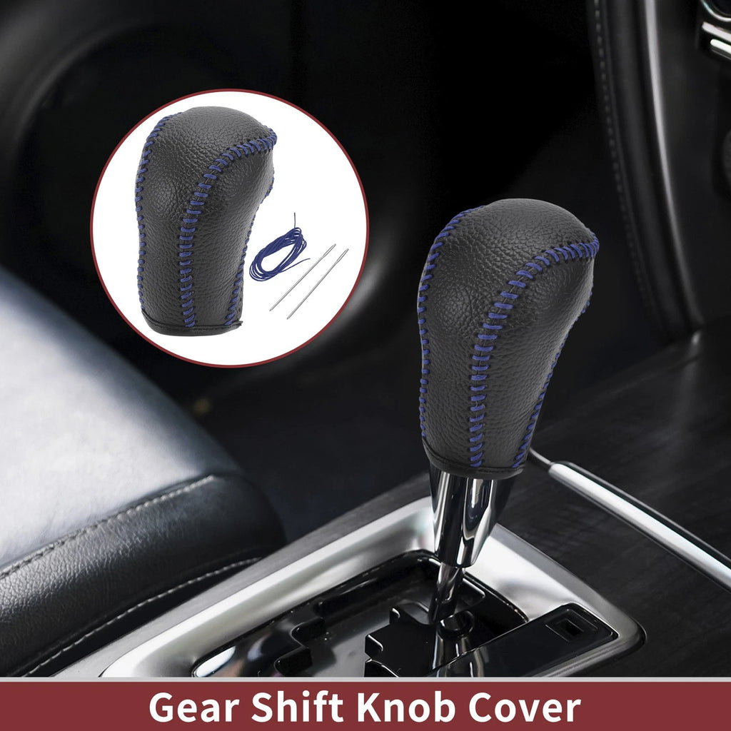 Gear Shift Knob Cover Replacement for Mazda CX-5 (2013–2014) Faux Leather