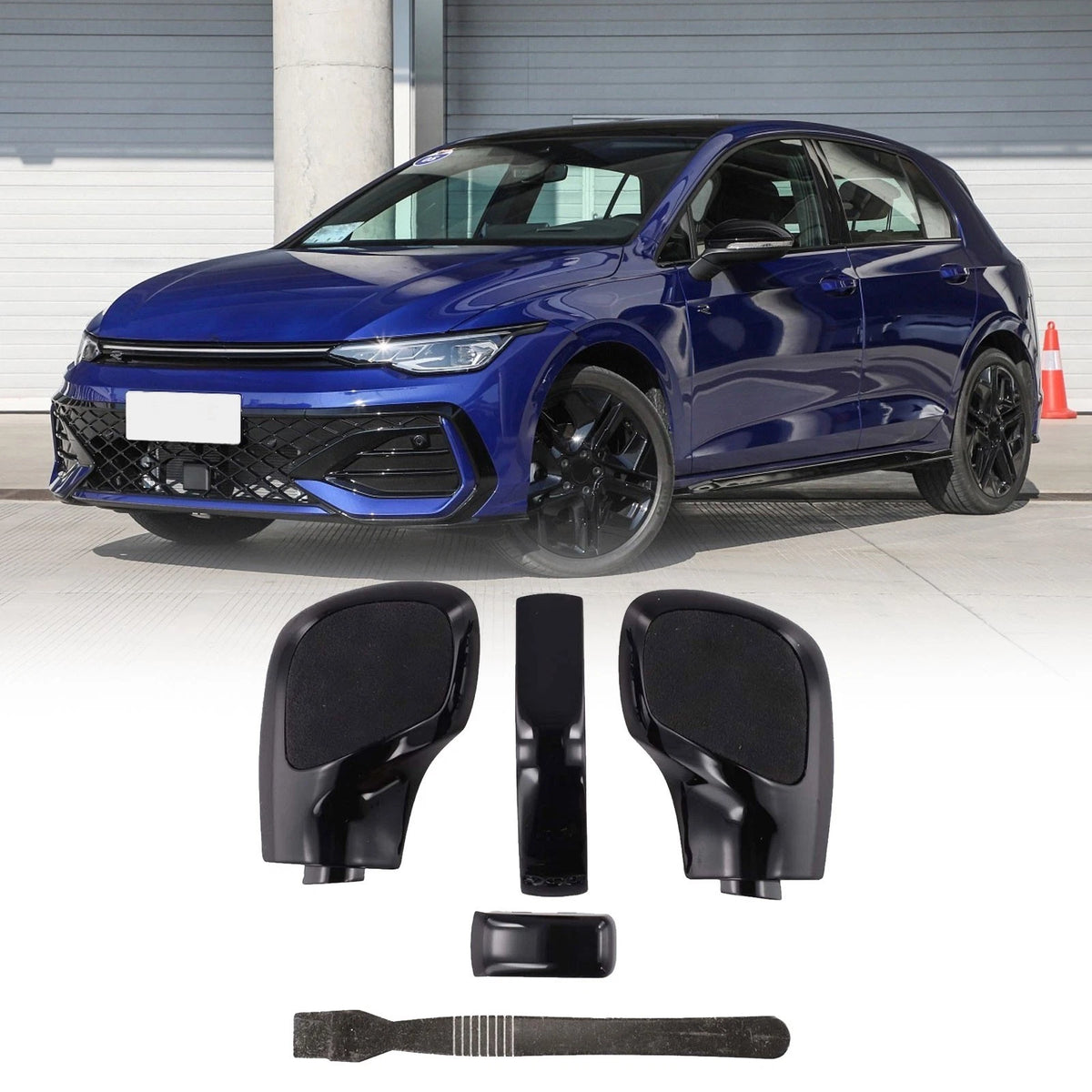Installation Friendly Black Handball Side Cover Set For For Golf Series