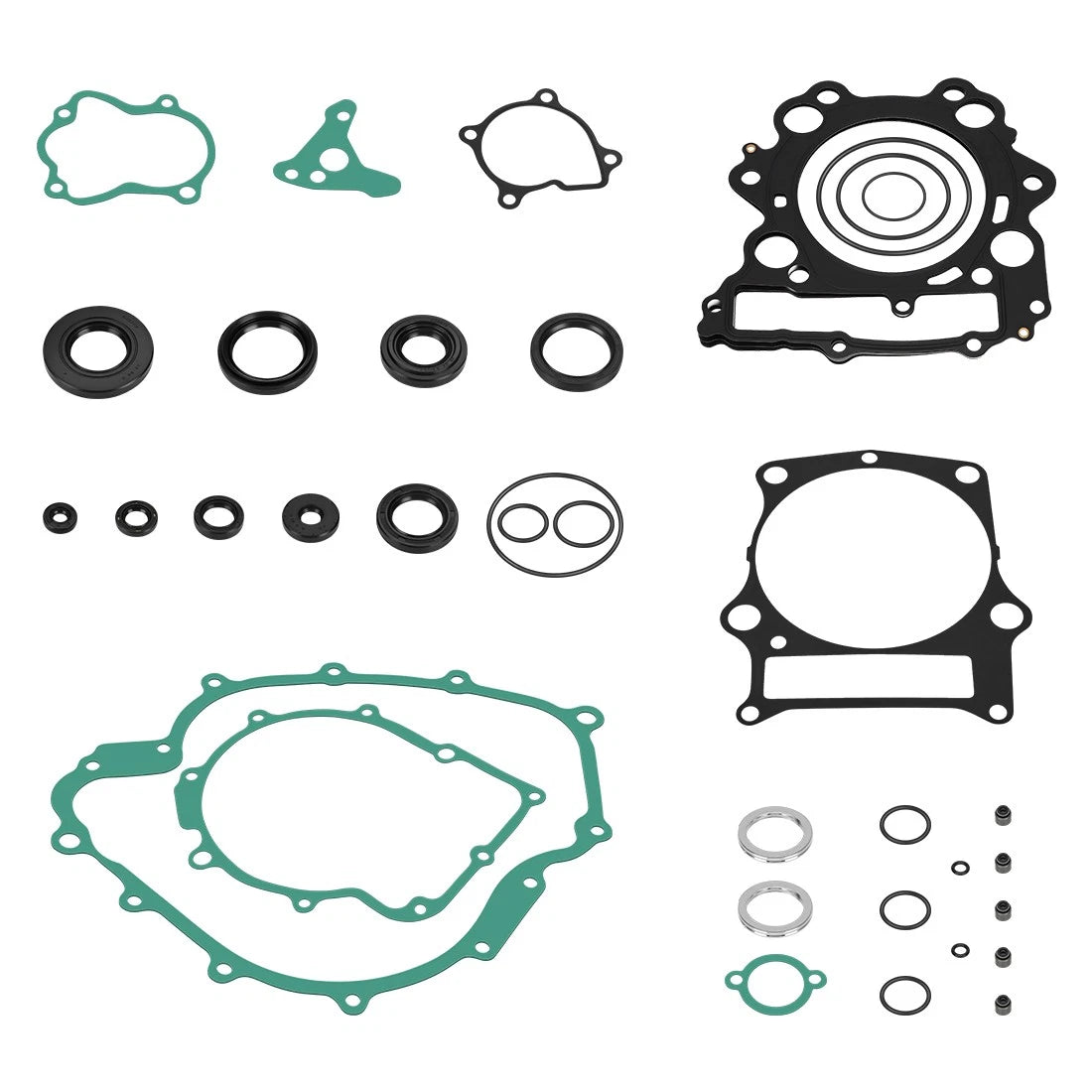 Complete Engine Top End Gasket & Seal Kit for Yamaha Grizzly 660 (2002–2008)