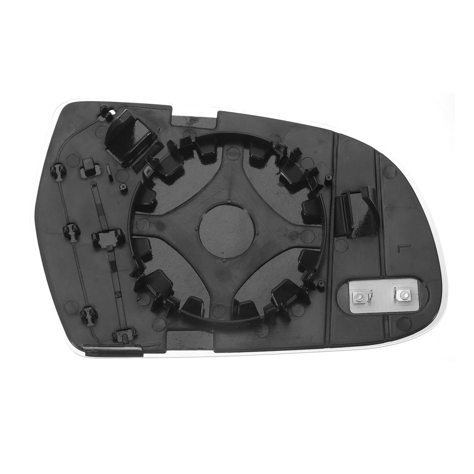 Left Side Mirror Glass with Back Heated for Audi A4 (2010–2015)