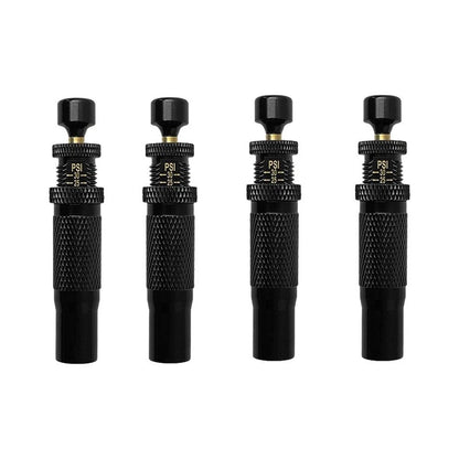 4PCS Tire Deflator Valve Kit for Powersports Vehicles Adjustable 10-30 PSI