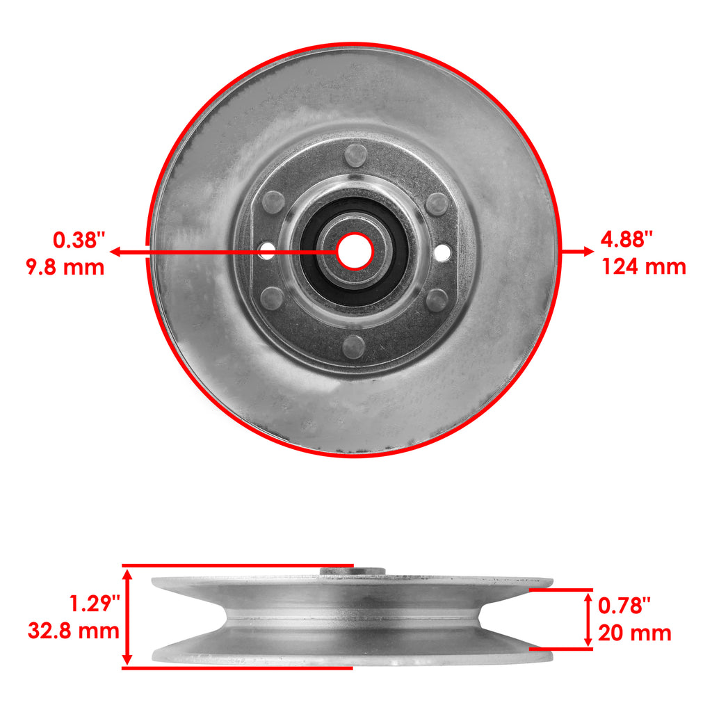 V-Idler Pulley Replacement for Cub Cadet 2164 2166 2176 2185 (2000–2018)
