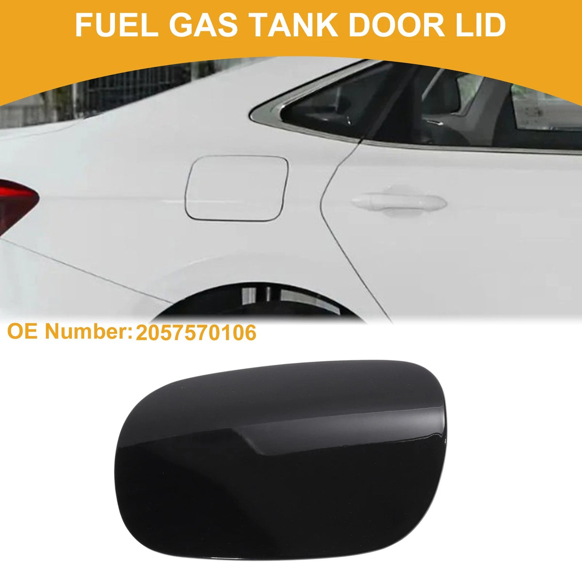 Fuel Tank Door Cap Replacement Clip for Mercedes-Benz C180 C200 (2015–2021)