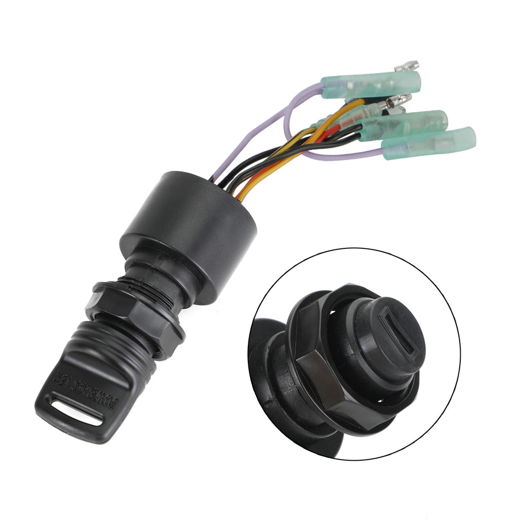 Ignition Key Switch for Mercury Outboard Control Box (1987–Current) 87-17009A5