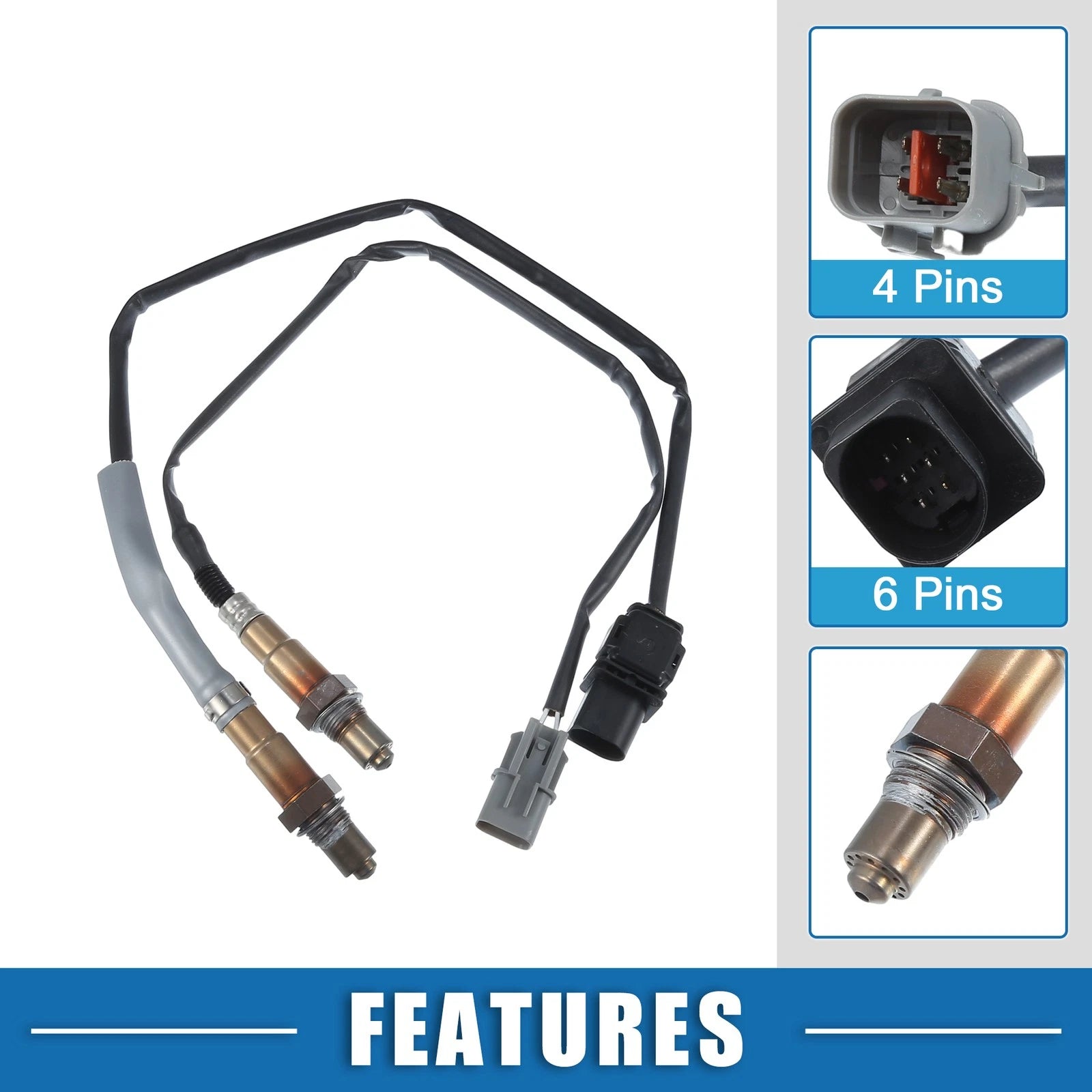 Oxygen Sensor Replacement Set 2 Pcs for Hyundai Accent (2011–2017)