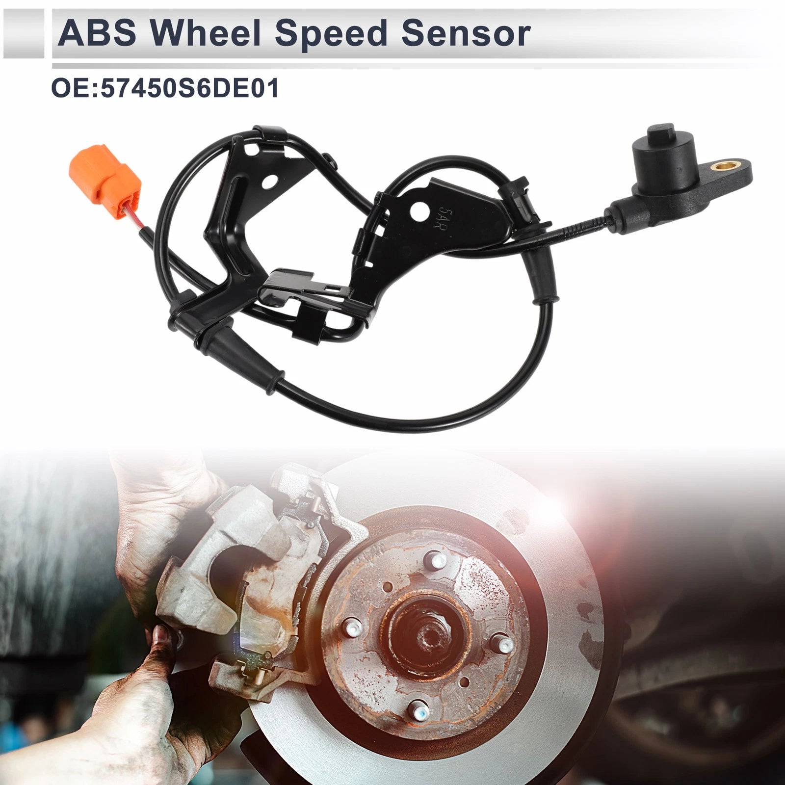 ABS Wheel Speed Sensor Front Right for Honda Civic 1 Pc (2006–2011)