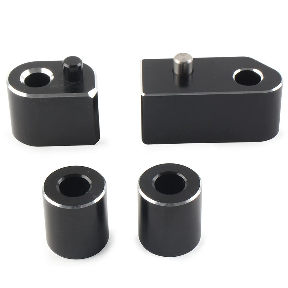1" Driver Floorboard Spacer Extension Kit for Harley Touring Road King Glide