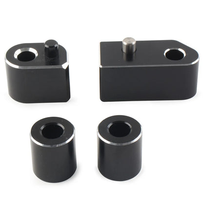 1" Driver Floorboard Spacer Extension Kit for Harley Touring Road King Glide