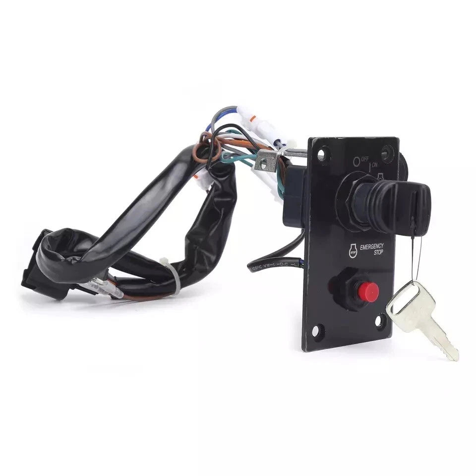 Ignition Key Switch Panel for Suzuki Outboard (37100-96J24, 37100-96J27)