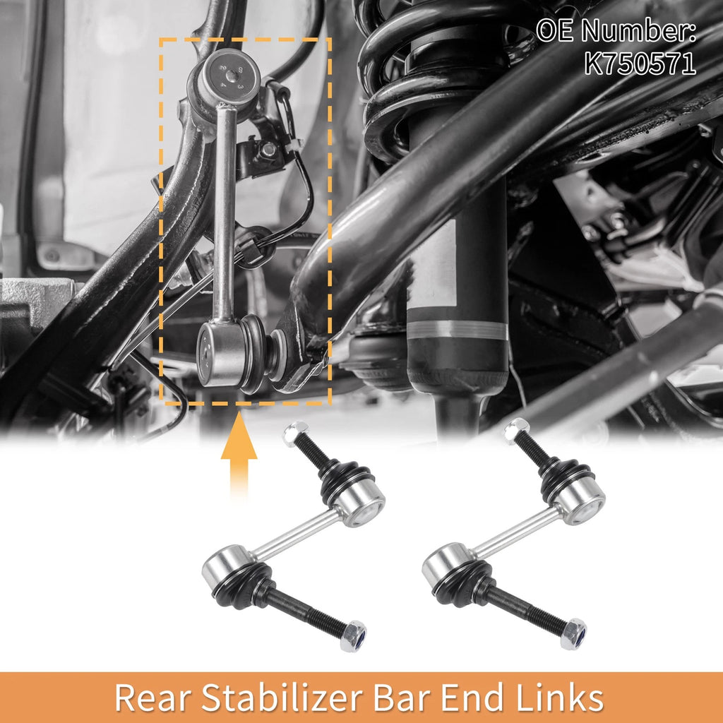 2pcs Rear Stabiliser Sway Bar Link Replacement for Ford Escape Mazda Tribute (2001–2012)
