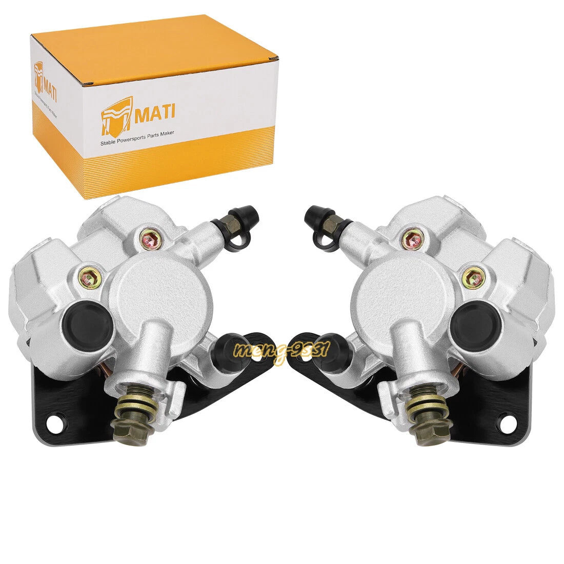 Front Brake Caliper & Pads for Honda TRX400EX TRX300EX TRX250EX (2000–2009)