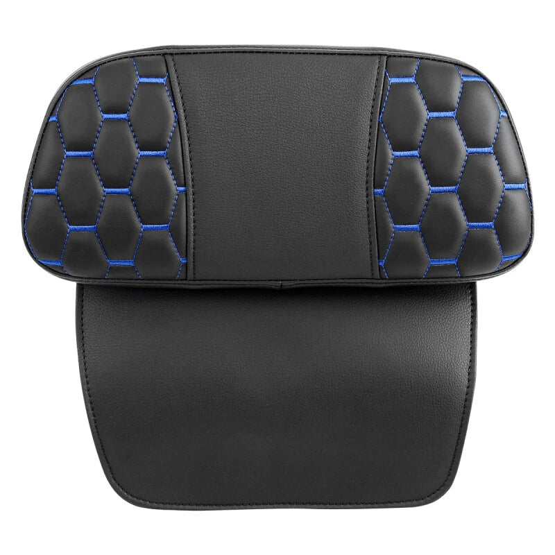 Razor Chopped Trunk Backrest Pad for Harley Touring (2014–2023) Black Blue