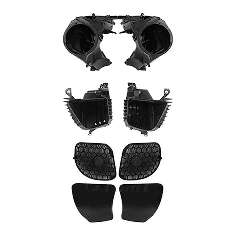 Fairing Storage Glove Box Door Speaker Grilles for Harley Road Glide (2015–2023)