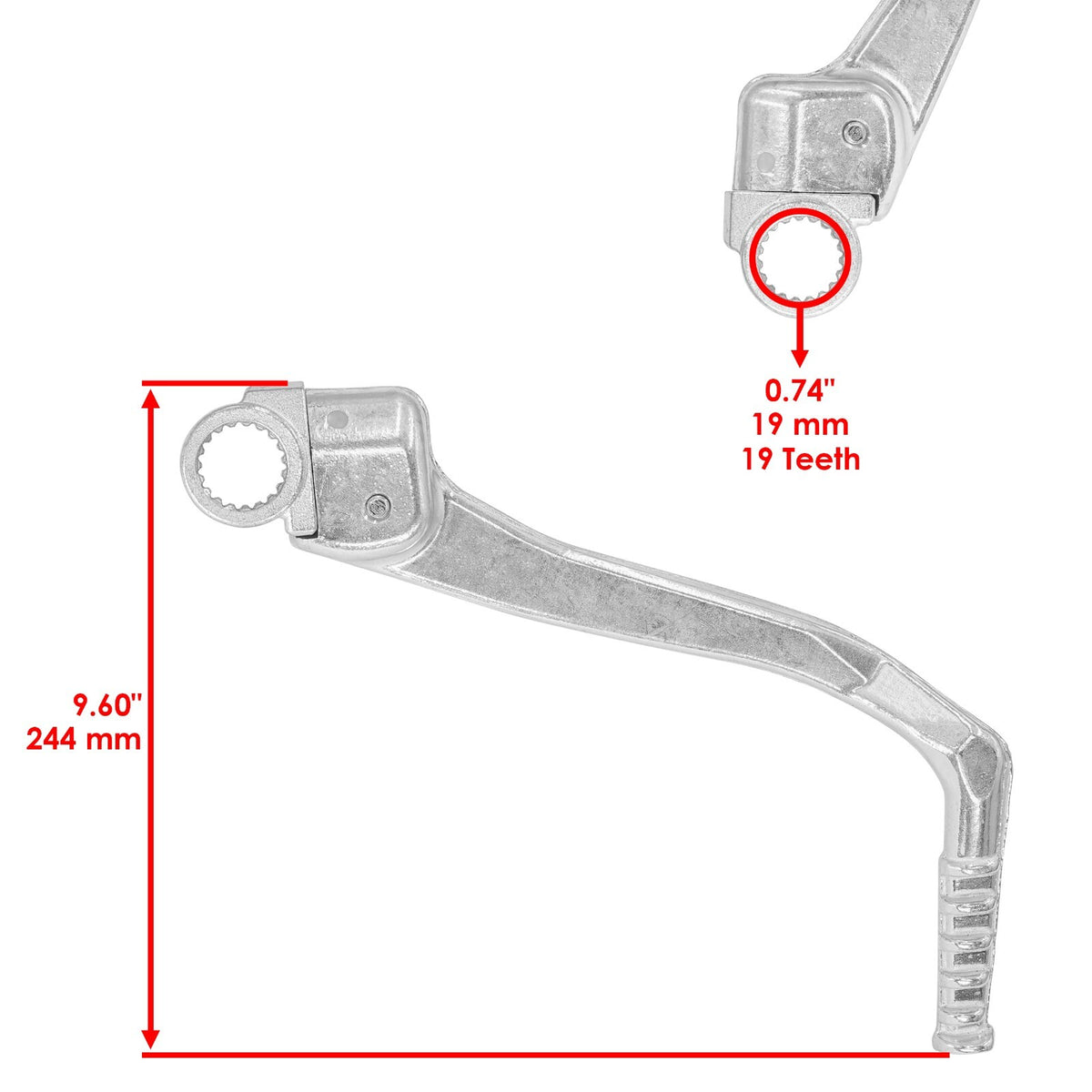 Kick Start Lever Replacement for Honda TRX450R (2004–2005)