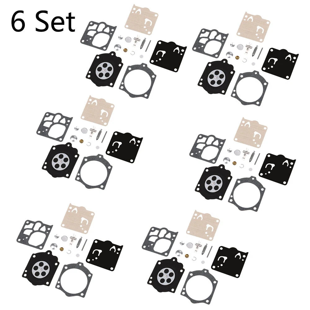 Set of 6 Carburetor Repair Parts for Husqvarna 3120XP 272 268 MS660 Walbro K12-WG