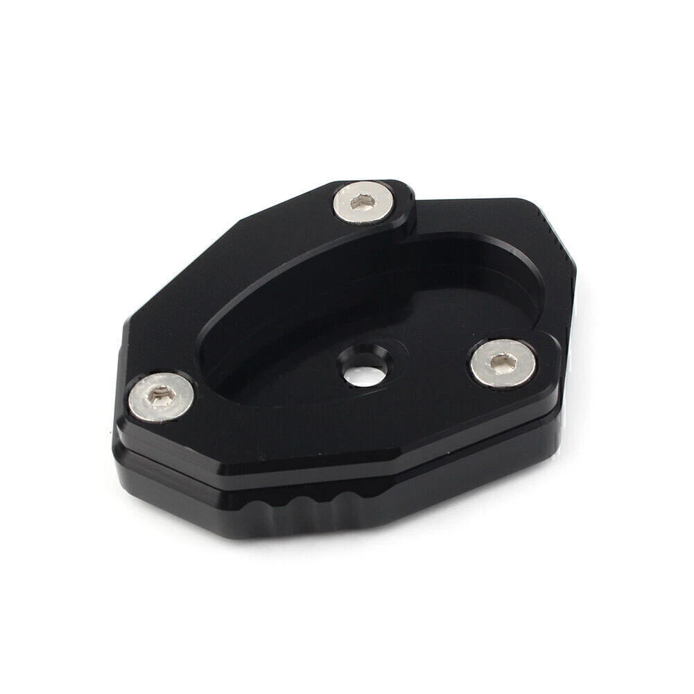 Kickstand Side Stand Extension Plate for Kawasaki Z900 (2017) & Z650 (2017–2020) Black