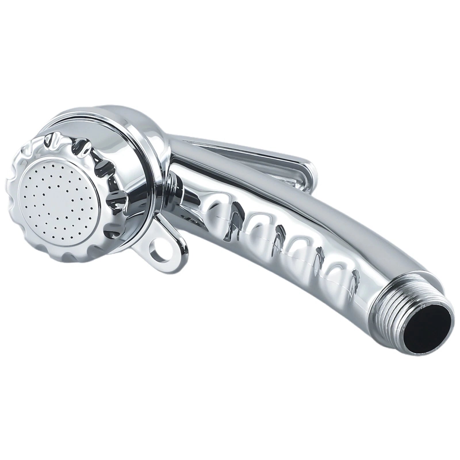 12" Shower Head with Stop Button for Boat Motorhome