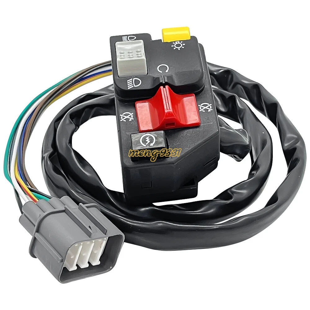 Left Handlebar Start Stop Switch Headlight for Honda Rancher 350 (2000–2006)