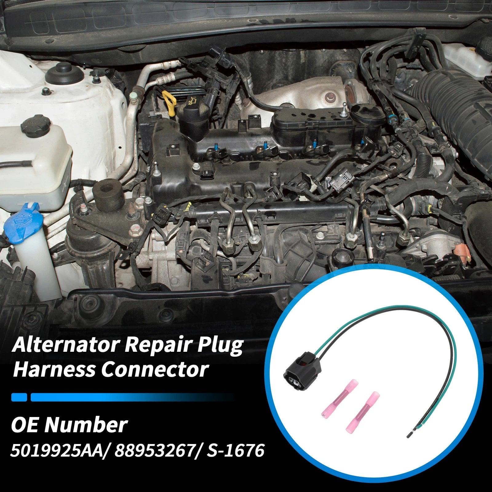 Alternator Repair Plug Connector for Jeep Grand Cherokee (2011–2021)
