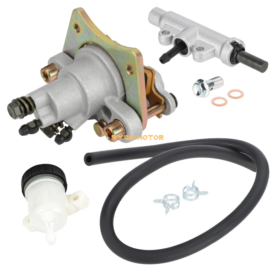 Rear Brake Caliper & Master Cylinder 1911075 for Polaris Sportsman 800 (2008–2009)