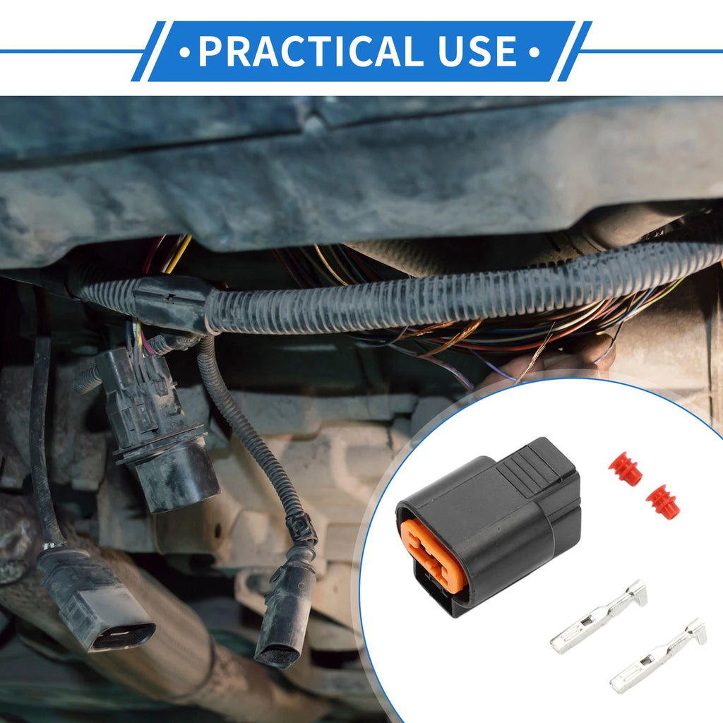 ABS Sensor Connector Plug Female 2 Pin for Mitsubishi (2000–2024)