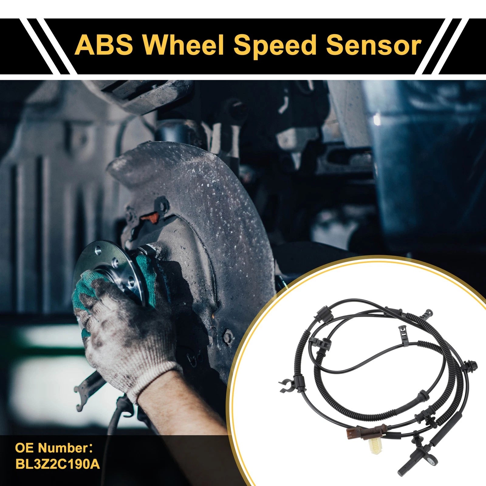 ABS Wheel Speed Sensor No. BL3Z2C190A for Lincoln Mark LT (2006–2008)