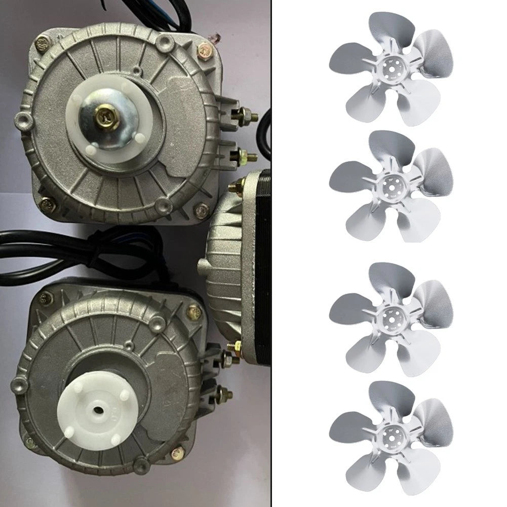Motor Fan Blades for Condenser Cooling Systems (6 9mm Hole Diameter)