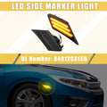 Front LED Side Marker Light Replacement for Scion FR-S (2013–2016) Amber