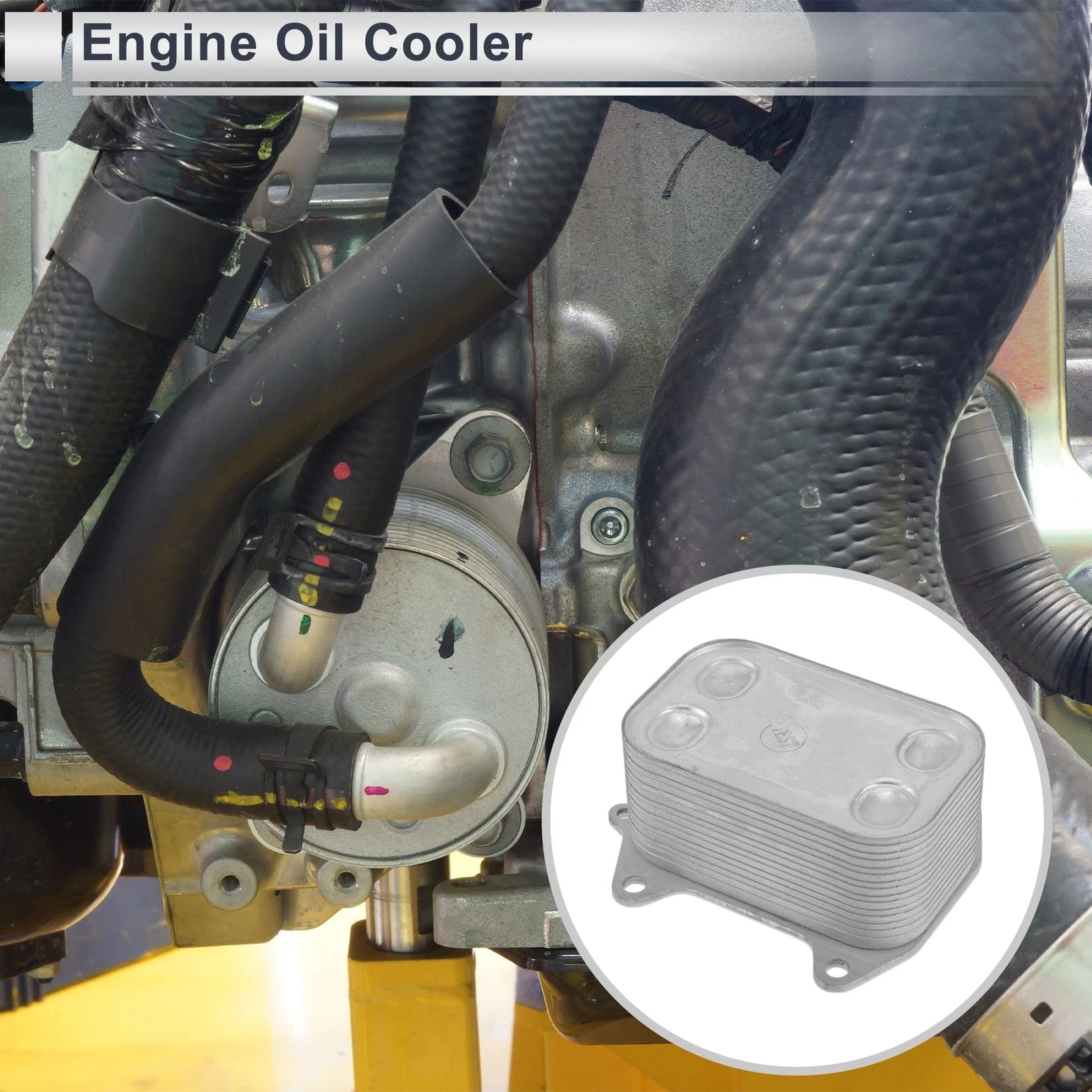 Engine Oil Cooler for Audi Q3 Quattro 2013–2018