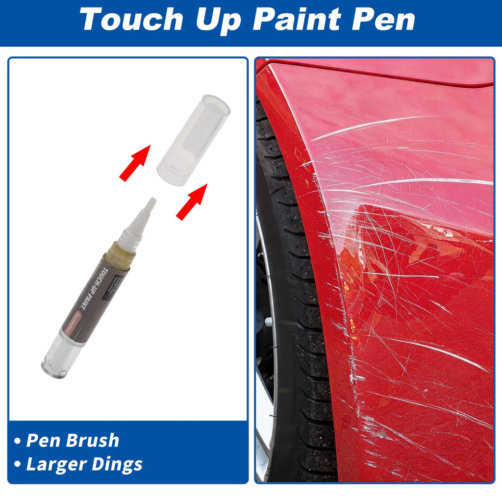 Touch Up Paint Pen Set for Gray Seat Steering Console (3+3 ml)