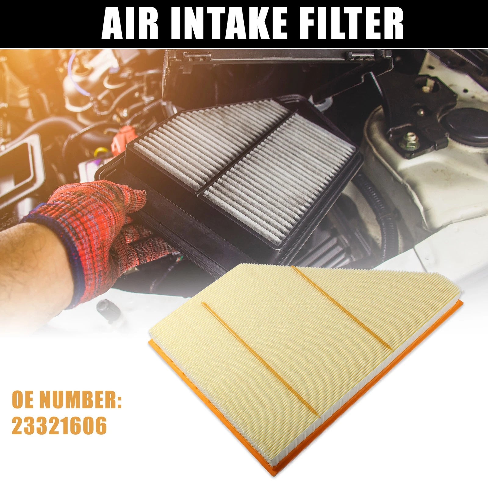 Engine Air Filter Replacement for Buick Enclave Chevy Blazer Traverse (2008–2024)