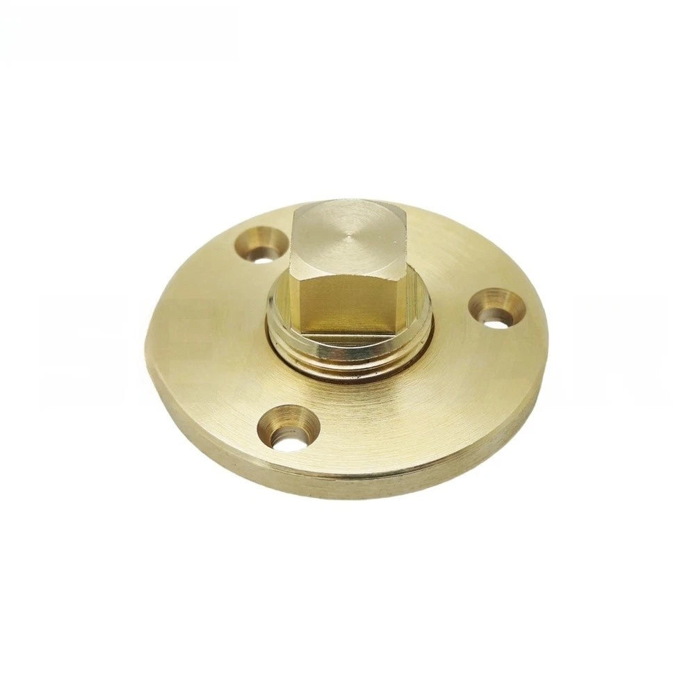 1 Inch Threaded Brass Drain Stopper for Marine 1/2 Inch Pipe