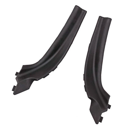Set of 2 Black Cowl Covers for Windshield Wiper Trim