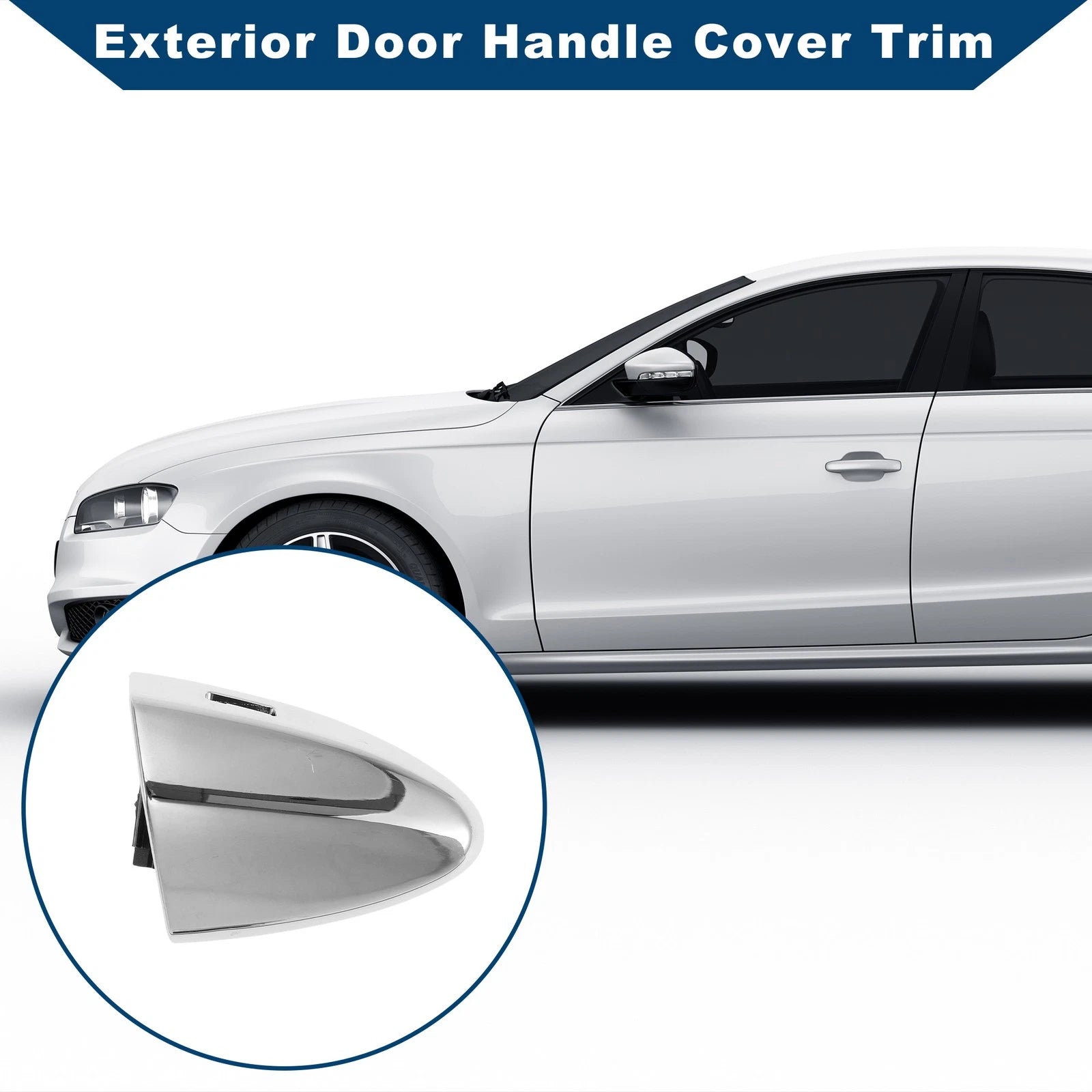 Exterior Door Handle Cover Trim Replacement for Lexus LS460 (2008–2015)