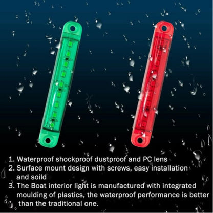 9" LED Light Bar for Boat
