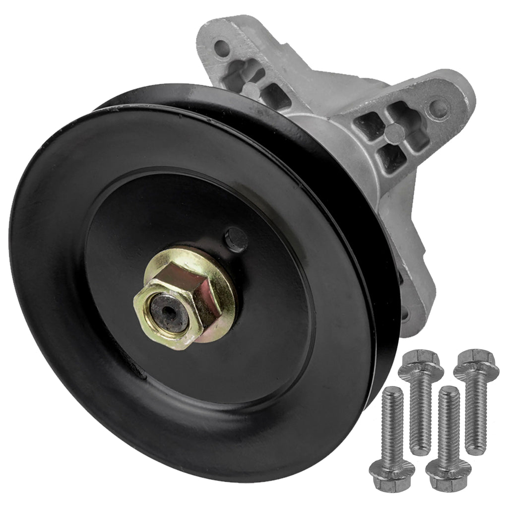 Spindle Assembly with Pulley Replacement for White Outdoor ZT-54 (2006–2010)