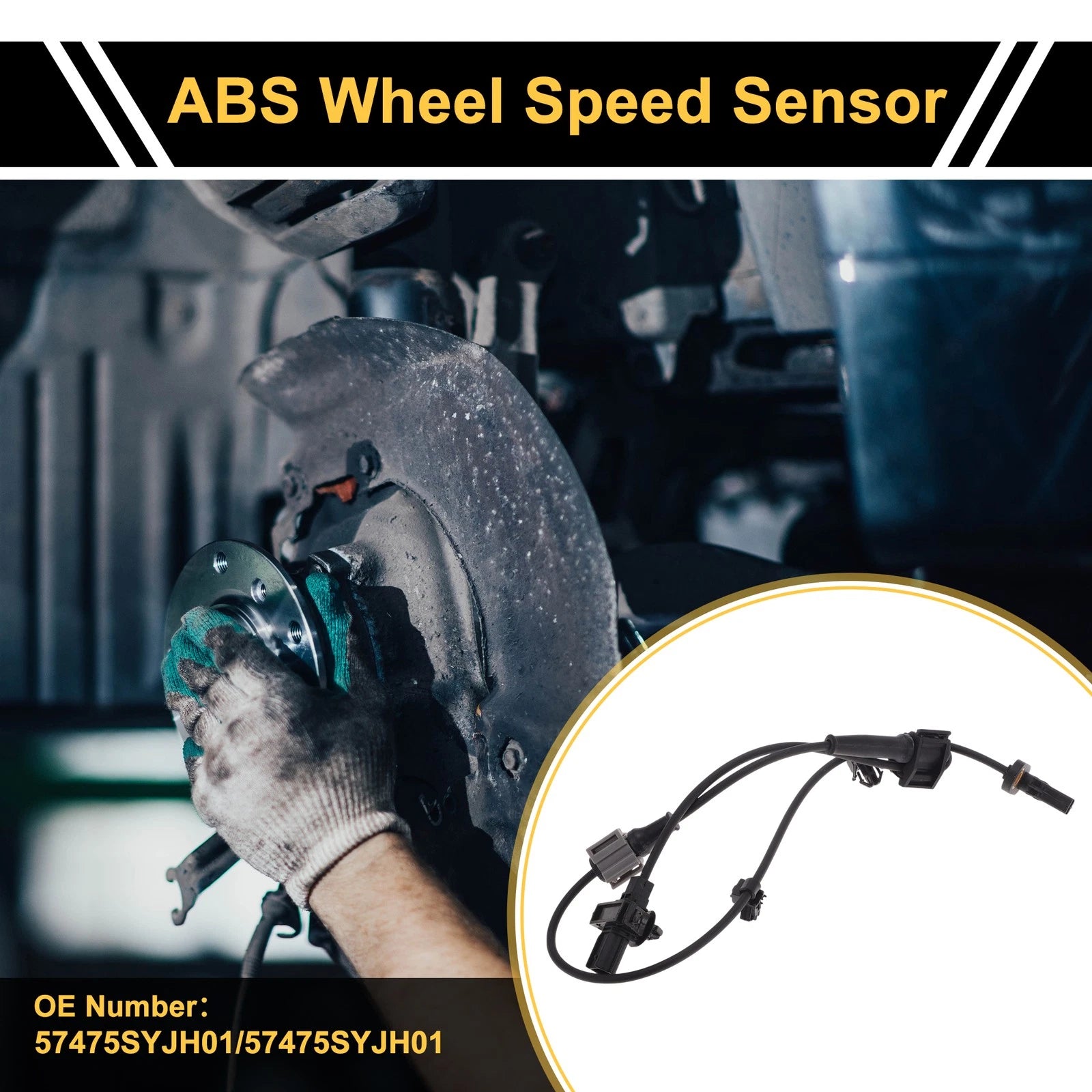 ABS Wheel Speed Sensor Rear Left for Honda Elysion RR7 (2013–2016)