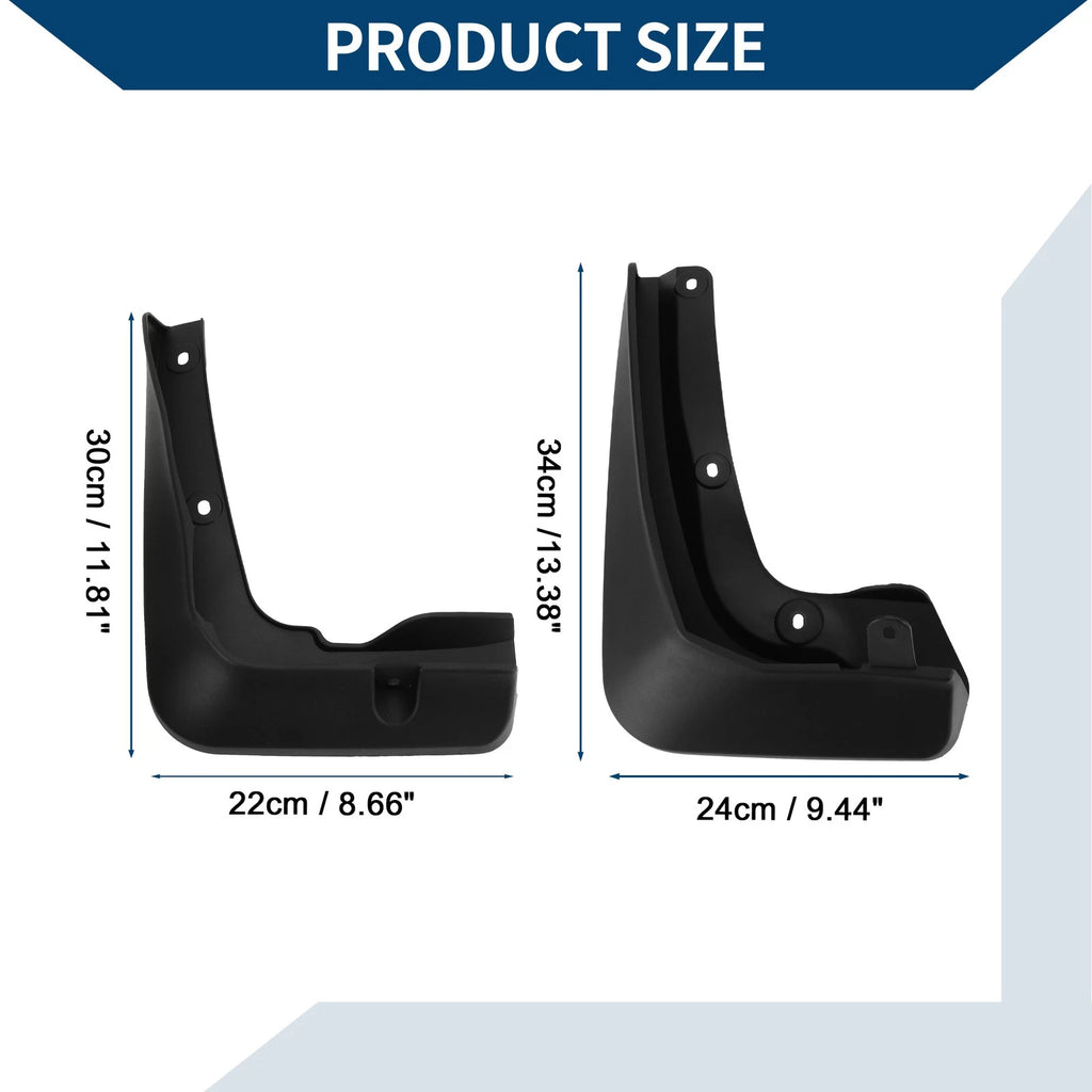Mud Flaps Splash Guards 1 Set for BMW 7 Series M Sport (2023–2024)