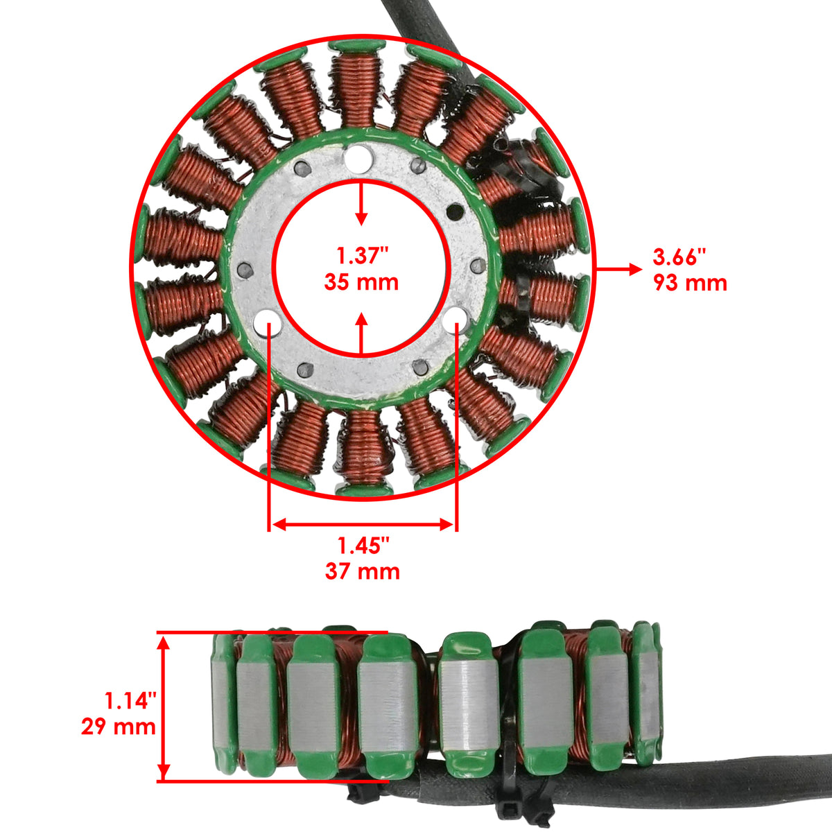 Stator Assembly Replacement for Suzuki GS650 GS650G GS650E (1981–1983)