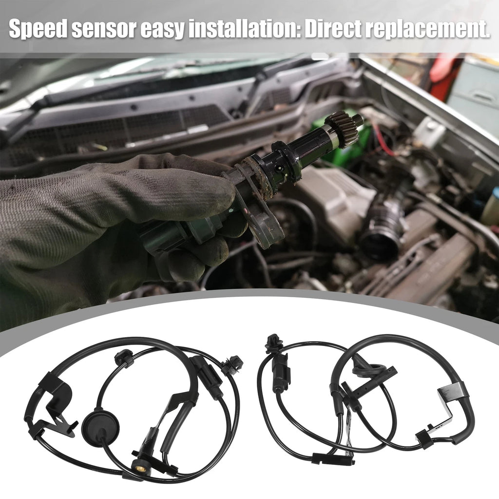 ABS Sensor Rear Left Right Replacement Pair for Mitsubishi Lancer (2009–2015)